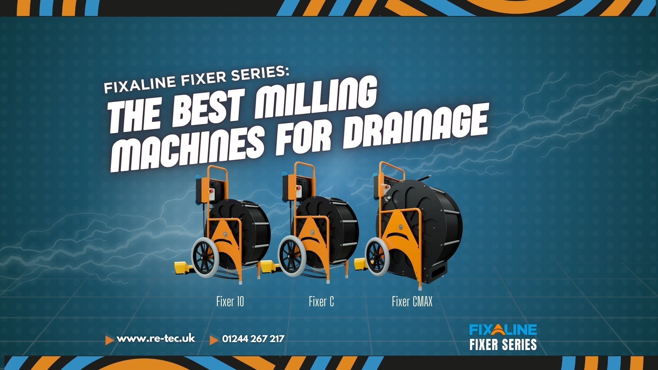Fixaline Fixer Series: Best Milling Machines for Drainage Contractors ...