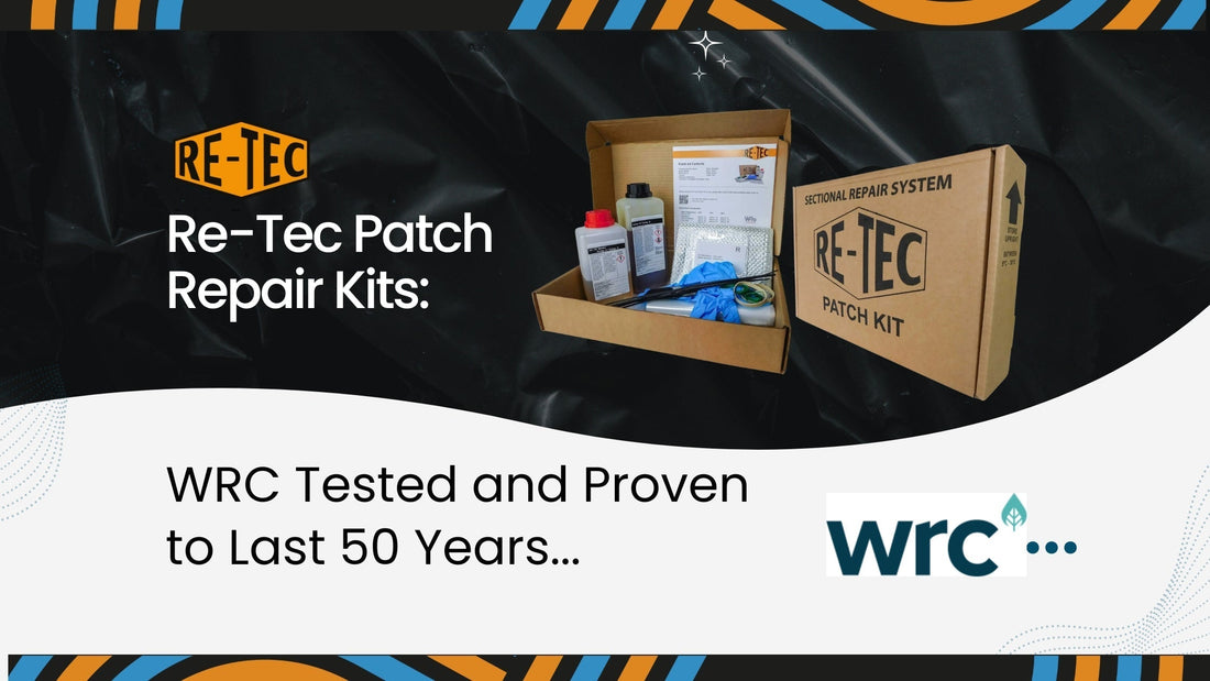Re-Tec Patch Repair Kits - WRC Tested and Proven to Last 50 Years