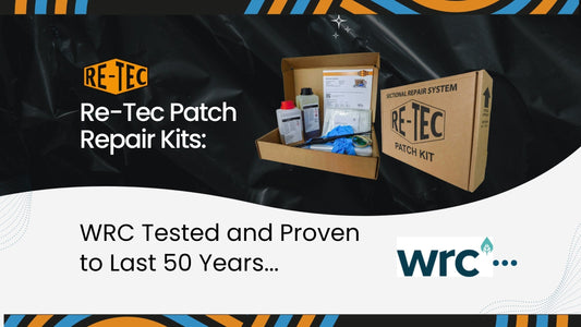 Re-Tec Patch Repair Kits - WRC Tested and Proven to Last 50 Years