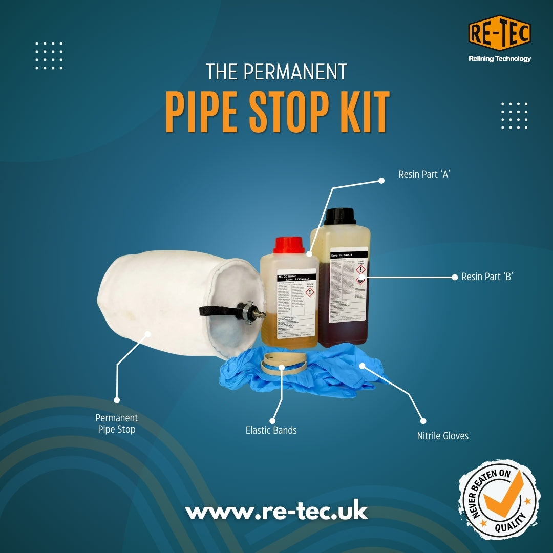 Pipe Stop Kit Permanent Pipe Stop – RE-TEC