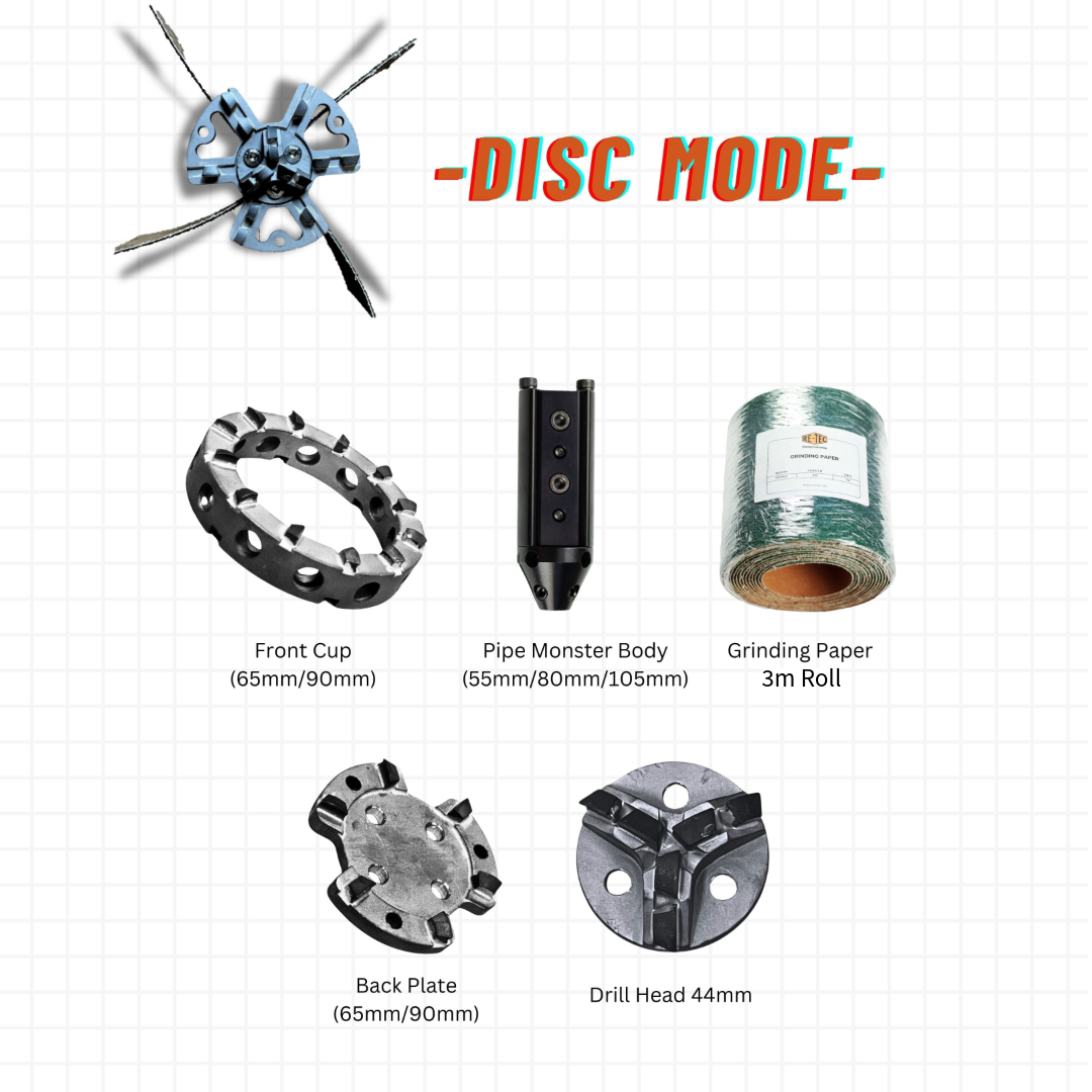 Pipe Monster Disc Mode- Bundle