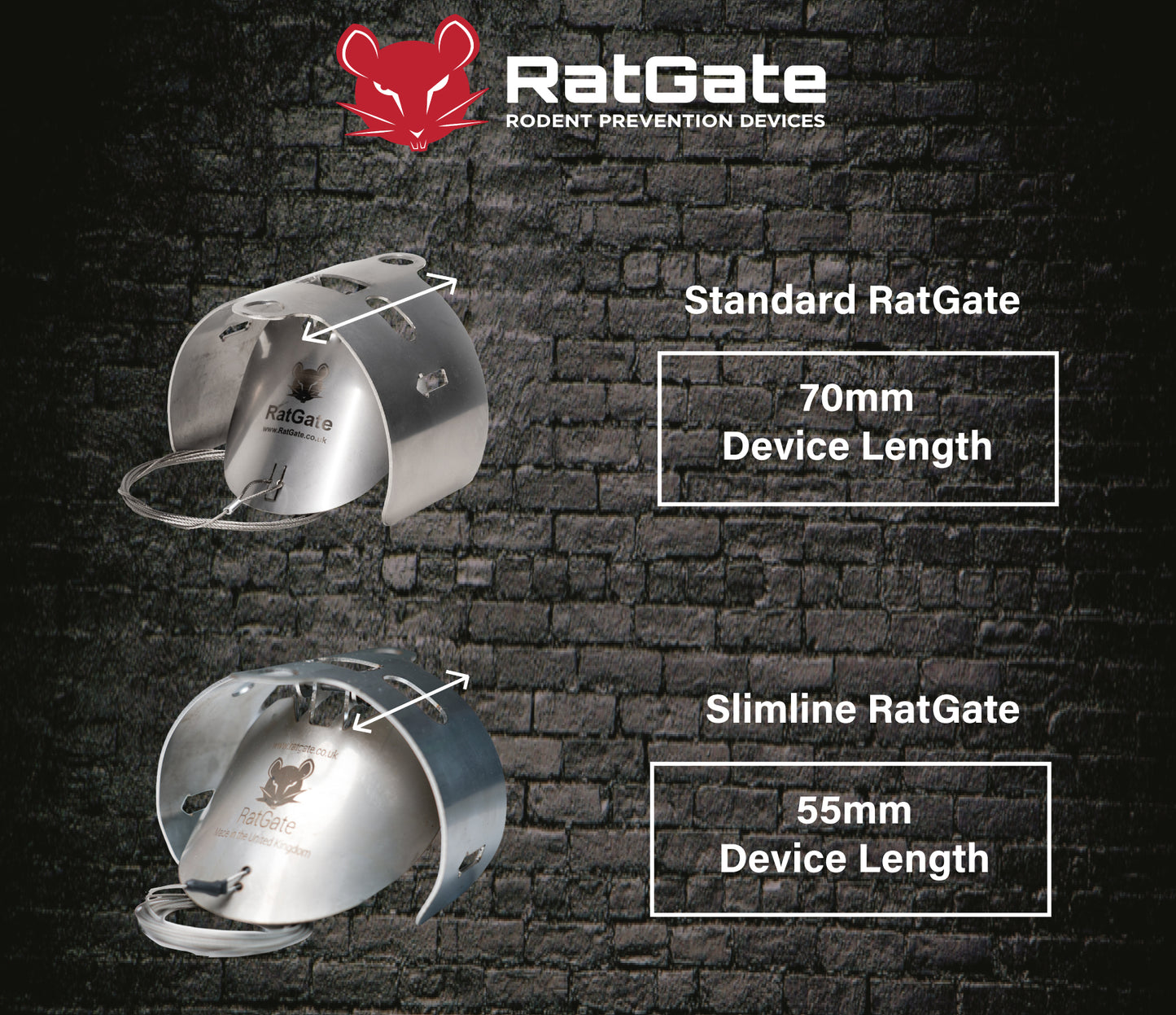 Ratgate 100mm